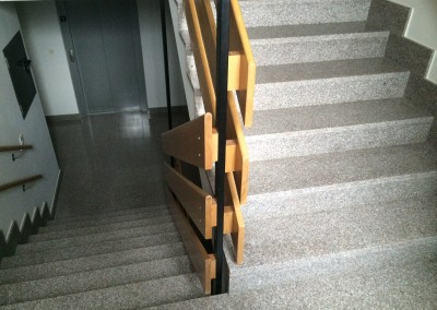 G 603 Polished Granite - Stairway