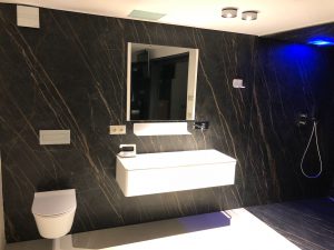 porcelanico laminan en baño